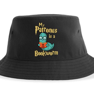 My Patronus Is A Bookworm Gift Funny Book Lover Gift And Reading Great Gift Sustainable Bucket Hat