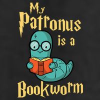 My Patronus Is A Bookworm Gift Funny Book Lover Gift And Reading Great Gift Adult Drive Performance Visor