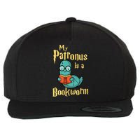 My Patronus Is A Bookworm Gift Funny Book Lover Gift And Reading Great Gift Wool Snapback Cap