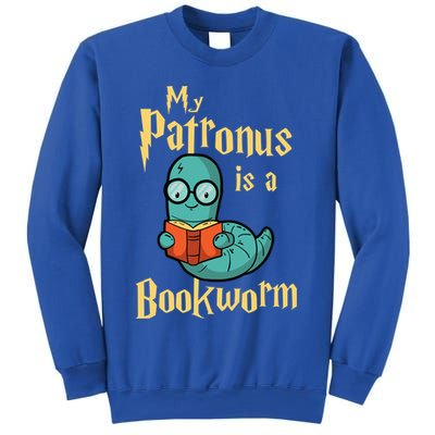 My Patronus Is A Bookworm Gift Funny Book Lover Gift And Reading Great Gift Sweatshirt