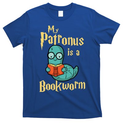 My Patronus Is A Bookworm Gift Funny Book Lover Gift And Reading Great Gift T-Shirt