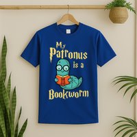 My Patronus Is A Bookworm Gift Funny Book Lover Gift And Reading Great Gift T-Shirt