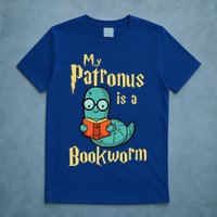 My Patronus Is A Bookworm Gift Funny Book Lover Gift And Reading Great Gift T-Shirt