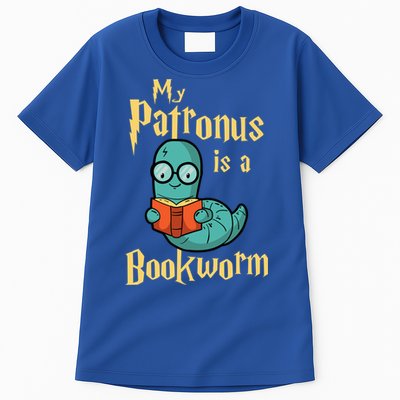 My Patronus Is A Bookworm Gift Funny Book Lover Gift And Reading Great Gift Tall T-Shirt