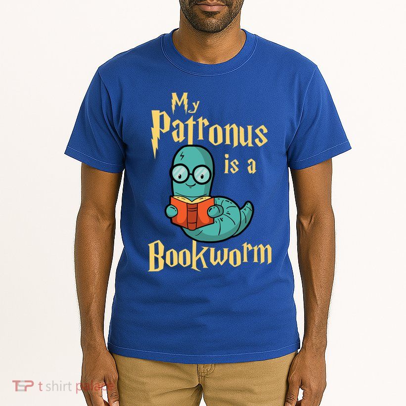 My Patronus Is A Bookworm Gift Funny Book Lover Gift And Reading Great Gift Tall T-Shirt