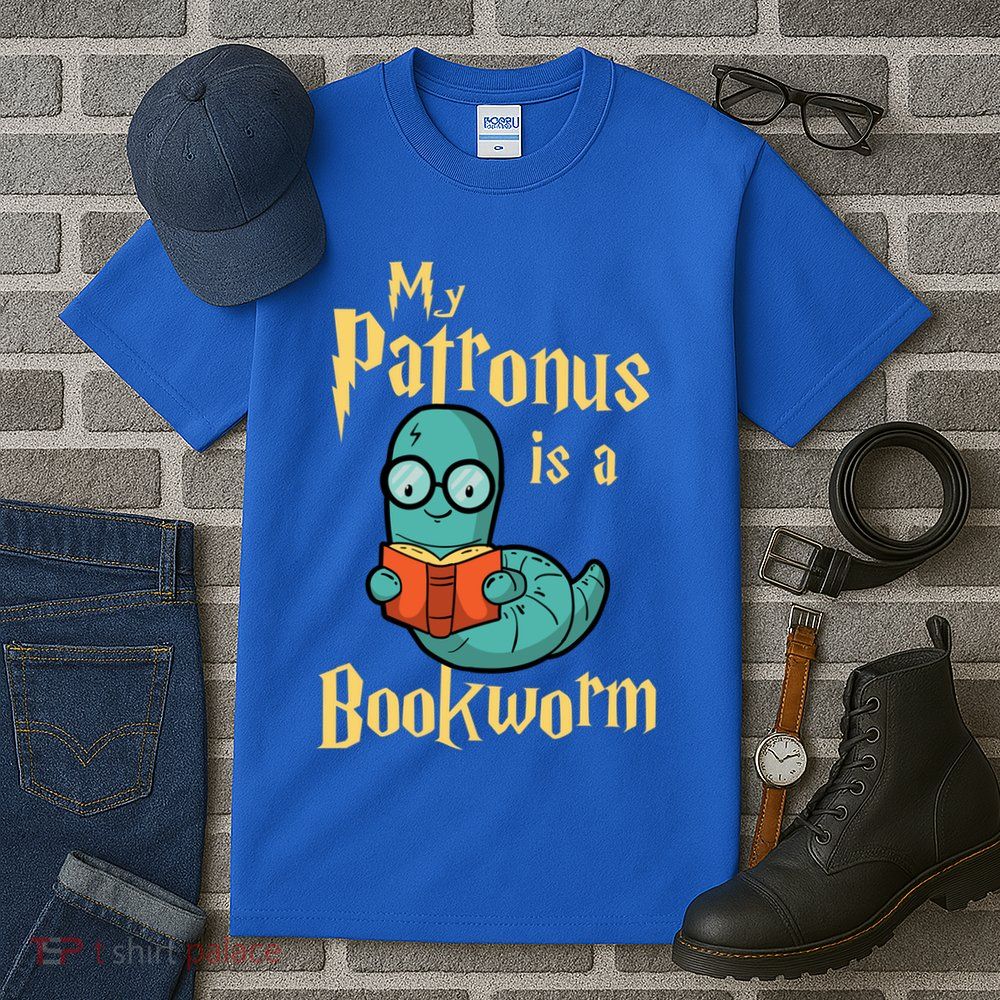 My Patronus Is A Bookworm Gift Funny Book Lover Gift And Reading Great Gift Tall T-Shirt