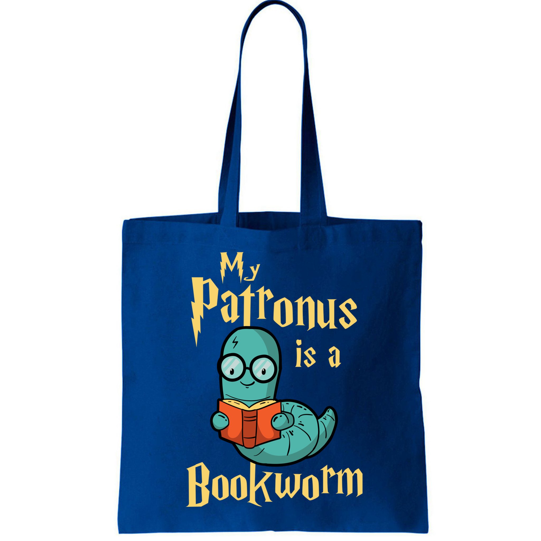 My Patronus Is A Bookworm Gift Funny Book Lover Gift And Reading Great Gift Bag