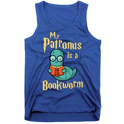My Patronus Is A Bookworm Gift Funny Book Lover Gift And Reading Great Gift Tank Top