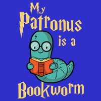 My Patronus Is A Bookworm Gift Funny Book Lover Gift And Reading Great Gift Kids Sweatshirt
