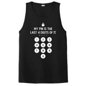 My Pin Is The Last 4 Digits Of Pi Number Symbol Pi Day Math PosiCharge Competitor Tank