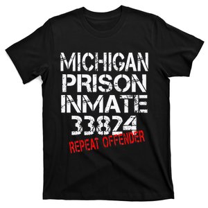 Michigan Prisoner Inmate Costume T-Shirt