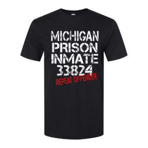 Michigan Prisoner Inmate Costume Softstyle CVC T-Shirt