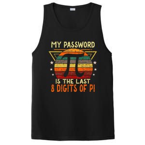 My Password is Pi Funny Math Nerd for Teachers PosiCharge Competitor Tank