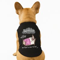 Marcus Pork ItS Depression Time And Forget To Leave The Bed Doggie Tank