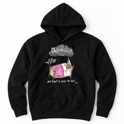 Marcus Pork ItS Depression Time And Forget To Leave The Bed Hoodie