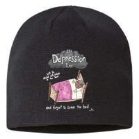 Marcus Pork ItS Depression Time And Forget To Leave The Bed Sustainable Beanie