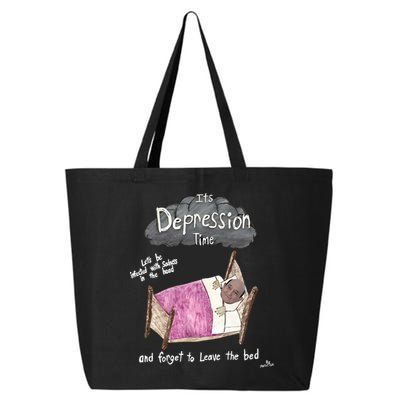 Marcus Pork ItS Depression Time And Forget To Leave The Bed 25L Jumbo Tote