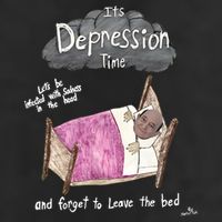 Marcus Pork ItS Depression Time And Forget To Leave The Bed 25L Jumbo Tote