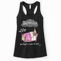 Marcus Pork ItS Depression Time And Forget To Leave The Bed Womens Tank Top