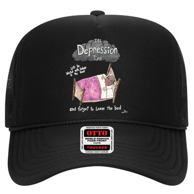 Marcus Pork ItS Depression Time And Forget To Leave The Bed Trucker Hat