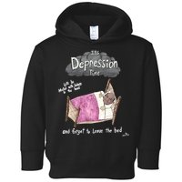 Marcus Pork ItS Depression Time And Forget To Leave The Bed Toddler Hoodie