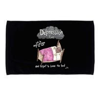 Marcus Pork ItS Depression Time And Forget To Leave The Bed Microfiber Hand Towel