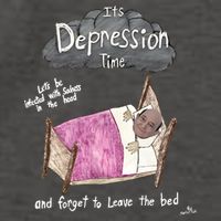 Marcus Pork ItS Depression Time And Forget To Leave The Bed Vector Backpack