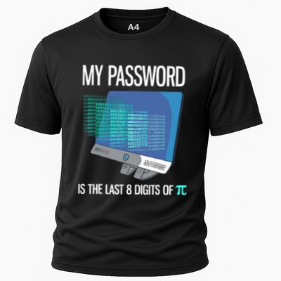 My Password Is The Last 8 Digits Of Pi Funny Programmer Performance Shirt
