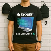 My Password Is The Last 8 Digits Of Pi Funny Programmer T-Shirt