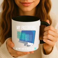 My Password Is The Last 8 Digits Of Pi Funny Programmer Mug