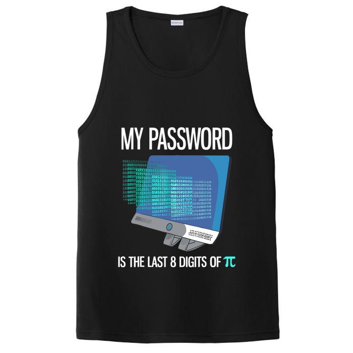 My Password Is The Last 8 Digits Of Pi Funny Programmer PosiCharge Competitor Tank