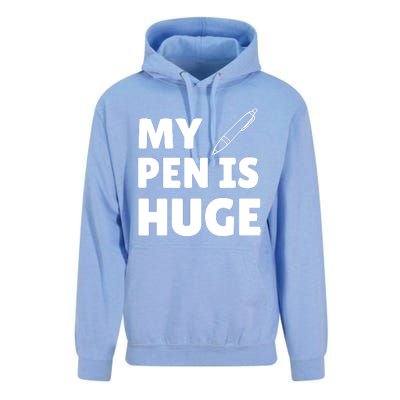 My Pen Is Huge Unisex Surf Hoodie