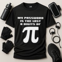 My Password Is The Last 8 Digits Of Pi Math Teacher Performance Shirt