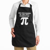 My Password Is The Last 8 Digits Of Pi Math Teacher Apron