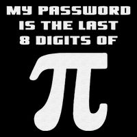 My Password Is The Last 8 Digits Of Pi Math Teacher Impact Tech Backpack
