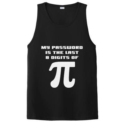 My Password Is The Last 8 Digits Of Pi Math Teacher PosiCharge Competitor Tank