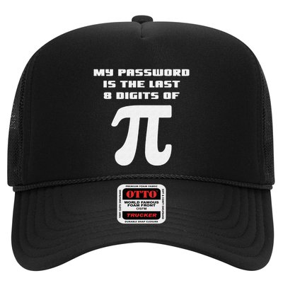 My Password Is The Last 8 Digits Of Pi Math Teacher Trucker Hat