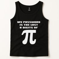 My Password Is The Last 8 Digits Of Pi Math Teacher Tank Top