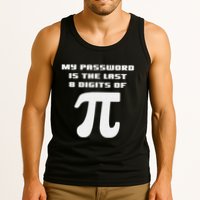 My Password Is The Last 8 Digits Of Pi Math Teacher Tank Top
