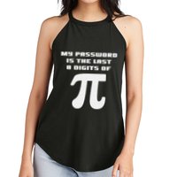 My Password Is The Last 8 Digits Of Pi Math Teacher Women's Perfect Tri Rocker Tank