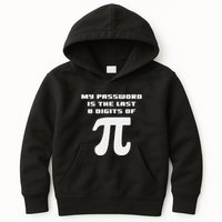 My Password Is The Last 8 Digits Of Pi Math Teacher Kids Hoodie
