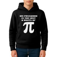 My Password Is The Last 8 Digits Of Pi Math Teacher Kids Hoodie