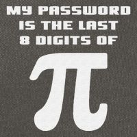My Password Is The Last 8 Digits Of Pi Math Teacher Cotton Canvas Backpack