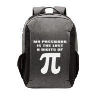 My Password Is The Last 8 Digits Of Pi Math Teacher Vector Backpack
