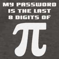 My Password Is The Last 8 Digits Of Pi Math Teacher Vector Backpack