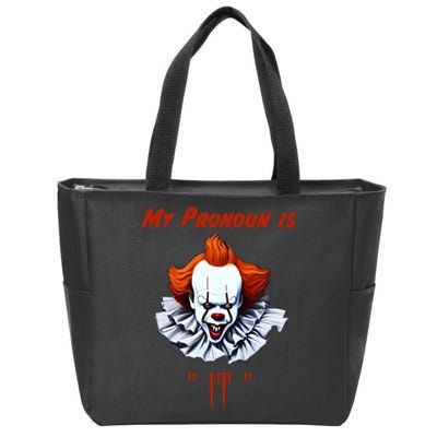 My Pronoun Is “IT” Zip Tote Bag