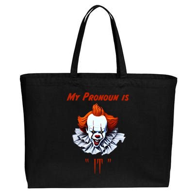 My Pronoun Is “IT” Cotton Canvas Jumbo Tote