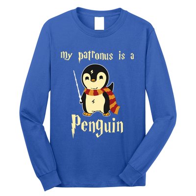 My Patronus Is A Penguin Hot Cute Gift Long Sleeve Shirt