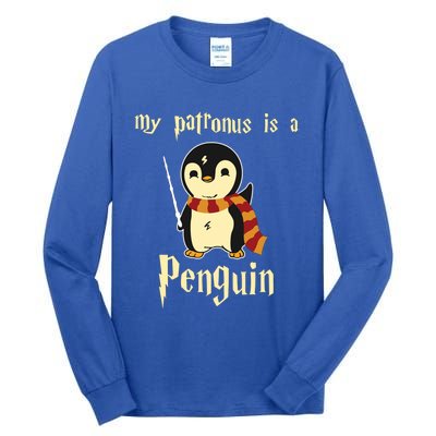 My Patronus Is A Penguin Hot Cute Gift Tall Long Sleeve T-Shirt