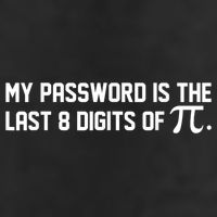My Password Is The Last 8 Digits Of Pi Pi Day Math Golf Towel